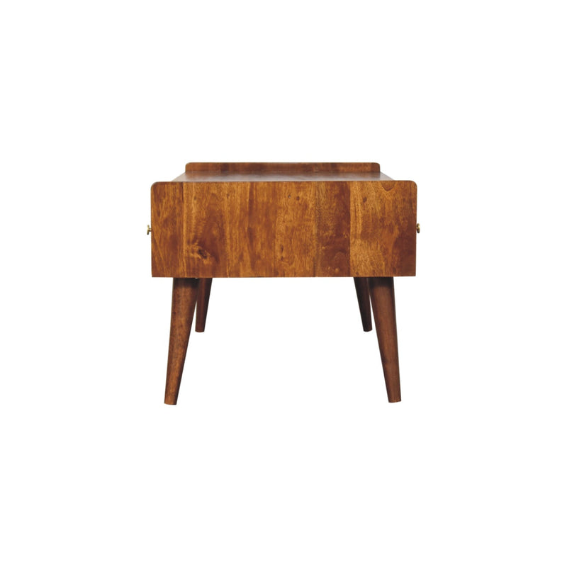 Elevated Chestnut Media Unit, photo 9 of 10
