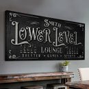 Personalized Lower Level Sign