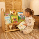 2in1 Montessori Shelves Set – Bookshelf & Toy Shelf