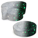 2-in-1 Toddler Chair Glow in the Dark Kids Couch with Cover Convertible Sofa-Gray by LJGDeals