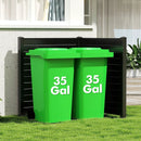 Freestanding 48 x 48 Inch Air Conditioner Fence with Metal Ground Stakes by LJGDeals
