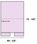 GURU W-S Heavy Duty Shower Tray for Linear Drains