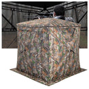 2-3 Person Hunting Blind Portable Pop Up Ground Tent with Carry Bag and Storage Pocket