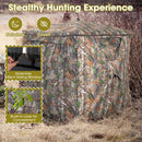 2-3 Person Hunting Blind Portable Pop Up Ground Tent with Carry Bag and Storage Pocket by LJGDeals
