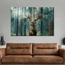 Wild Forest Moose Wall Art