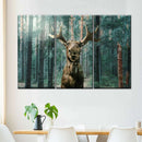Wild Forest Moose Wall Art