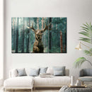 Wild Forest Moose Wall Art