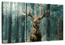 Wild Forest Moose Wall Art