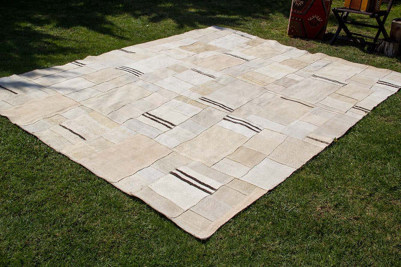 Kilim Patchwork Handmade Unique Rug  7'11'' X 10'3''