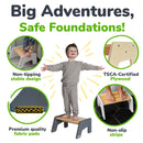 1-Step Wooden Stool for Kids by Ocodile.com