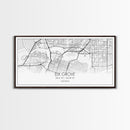 Elk Grove Street Map, California Map, Map Art, Minimalist Art, Wall Art, Canvas Art, Trendy Décor, Gift For Friend, Couple Wall Décor