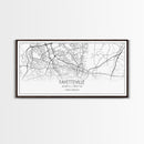 Fayetteville Street Map, North Carolina Map, Map Art, Minimalist Art, Wall Art, Canvas Art, Gift For Parents, Girls Room Décor, Cabin Décor