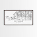 Fort Lauderdale Map, Florida Map, Map Art, Minimalist Art, Wall Art, Canvas Art, Gift For Newlyweds, Boys Room, Billiard Room Décor, Prints