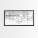 Glendale City Map, Arizona Map, Map Art, Minimalist Art, Wall Art, Canvas Art, Cabin Wall Décor, Entryway Décor,  Room Décor, Gifts For Her