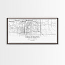 Grand Rapids City Map, Michigan Map, Map Art, Minimalist Art, Wall Art, Canvas Art, Graduation Gift, Modern Farmhouse Wall Art, Office Art