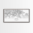 Irvine City Map, California Map, Map Art, Modern Art, Wall Art, Canvas Art, Bedroom Wall Décor, Engagement Gift, Tiny Home Décor, Home Décor