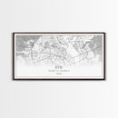 Kyiv City Map, Ukraine Map, Map Art, Modern Art, Wall Art, Canvas Art, Travel Wall Art, European Wall Print, New Home Gift, College Room Art