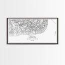 Lisbon City Map, Portugal Map, Map Art, Modern Art, Wall Art, Canvas Art, Travel Wall Décor, Apartment Wall Art, Book Lover Gift, Office Art