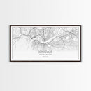 Louisville City Map, Kentucky Map, Map Art, Modern Art, Wall Art, Canvas Art, Aesthetic Room Décor, Wall Art Home Décor, Birthday Gift