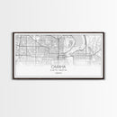 Omaha City Map, Nebraska Art, Map Print, Minimalist Wall Art, Wall Art, Canvas Art, Realtor Thank You, Wall Hanging, Farmhouse Décor