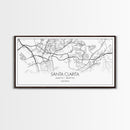 Santa Clarita City Map, California Art, Map Print, Modern Wall Art, Wall Art, Canvas Art, Best Friend Gifts, Family Room Art, Home Décor