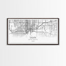 Tampa City Map, Florida Art, Map Print, Modern Wall Art, Wall Art, Canvas Art, New Home Gift Ideas, Tiny House Décor, Family Room Wall Art