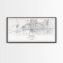 Tulsa City Map, Oklahoma Art, Map Print, Modern Wall Art, Wall Art, Canvas Art, Modern Office Art, Gift For Realtor, Home Décor Prints