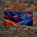 Beautiful Geological art, Geology, Colorful stone formations, ready to hang canvas print wall art, framed canvas wall art, mancave wall art
