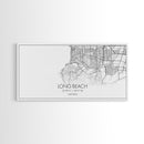 Long Beach City Map, California Map, Map Art, Modern Art, Wall Art, Canvas Art, Beach Home Wall Art, Gift For Her, College Apartment Art