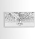 Portland City Map, Oregon Art, Map Print, Minimalist Wall Art, Wall Art, Canvas Art, New Home Gift, Gaming Wall Décor, Man Cave Art, Prints