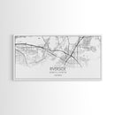 Riverside City Map, California Art, Map Print, Minimalist Wall Art, Wall Art, Canvas Art, Dorm Room Décor, Gift For Husband, Cabin Wall Art