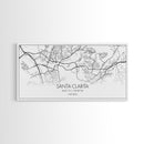 Santa Clarita City Map, California Art, Map Print, Modern Wall Art, Wall Art, Canvas Art, Best Friend Gifts, Family Room Art, Home Décor