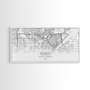 Toledo City Map, Ohio Art, Map Print, Modern Wall Art, Wall Art, Canvas Art, Landscape Art Print, Gift For Boss, Ranch House Décor