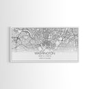 Washington City Map, District Of Columbia Art, Map Print, Modern Wall Art, Wall Art, Canvas Art, Home Décor Prints, Indie Room Décor