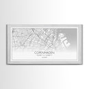 Copenhagen Street Map, Denmark Map, Map Print, Minimalist Art, Wall Art, Canvas Art, Modern Room Décor, RV Wall Décor, Gift For Pilot