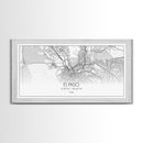 El Paso Street Map, Texas Map, Map Art, Minimalist Art, Wall Art, Canvas Art, Dorm Room Décor, Unique Room Décor, Father Gift, Prints