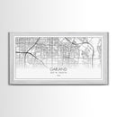 Garland City Map, Texas Map, Map Art, Minimalist Art, Wall Art, Canvas Art, Western Décor, Rustic Farmhouse Décor, Best Friend Gift, Office