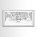 Peoria City Map, Arizona Art, Map Print, Minimalist Wall Art, Wall Art, Canvas Art, Trendy Wall Art, Moving Gift, Boys Bedroom Décor, Prints