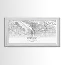 Portland City Map, Oregon Art, Map Print, Minimalist Wall Art, Wall Art, Canvas Art, New Home Gift, Gaming Wall Décor, Man Cave Art, Prints