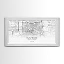Rochester City Map, New York Art, Map Print, Minimalist Wall Art, Wall Art, Canvas Art, Rustic Wall Art, Wall Deco, Housewarming Gift