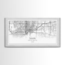 Tampa City Map, Florida Art, Map Print, Modern Wall Art, Wall Art, Canvas Art, New Home Gift Ideas, Tiny House Décor, Family Room Wall Art