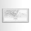 Toledo City Map, Ohio Art, Map Print, Modern Wall Art, Wall Art, Canvas Art, Bedroom Teen Girl Art, Gift For Realtor, Family Home Décor