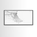 Corpus Christi Street Map, Texas Map, Map Print, Minimalist Art, Wall Art, Canvas Art, Homeschool Gifts, College Dorm Décor, Tiny Home Décor