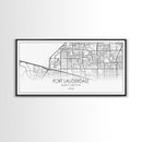 Fort Lauderdale Map, Florida Map, Map Art, Minimalist Art, Wall Art, Canvas Art, Gift For Newlyweds, Boys Room, Billiard Room Décor, Prints