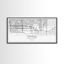 Glendale City Map, Arizona Map, Map Art, Minimalist Art, Wall Art, Canvas Art, Cabin Wall Décor, Entryway Décor,  Room Décor, Gifts For Her