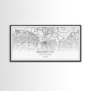 Kansas City Map, Missouri Map, Map Art, Modern Art, Wall Art, Canvas Art, Country Wall Art, Farmhouse Wall Décor, Gift For Couples, Room Art