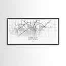 Lubbock City Map, Texas Map, Map Art, Modern Art, Wall Art, Canvas Art, Gift For Women, Living Room Wall Art, Wall Hanging, Texas Wall Art