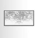 Madrid City Map, Spain Map, Map Art, Modern Art, Wall Art, Canvas Art, Europe Wall Art, Girl Room Décor, Mens Gift, Preppy Wall Art, Office