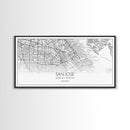 San Jose City Map, California Art, Map Print, Modern Wall Art, Wall Art, Canvas Art, Modern Office Art, Above Bed Décor, Prints Wall Art