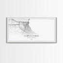 Corpus Christi Street Map, Texas Map, Map Print, Minimalist Art, Wall Art, Canvas Art, Homeschool Gifts, College Dorm Décor, Tiny Home Décor